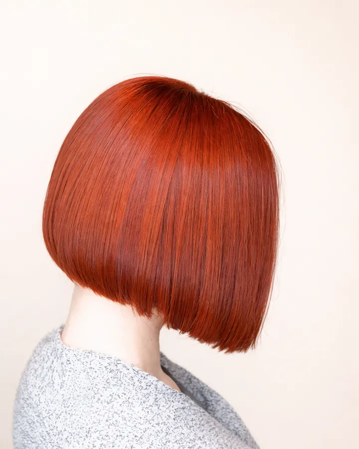 Hair color result at SB SPACE, Los Angeles
