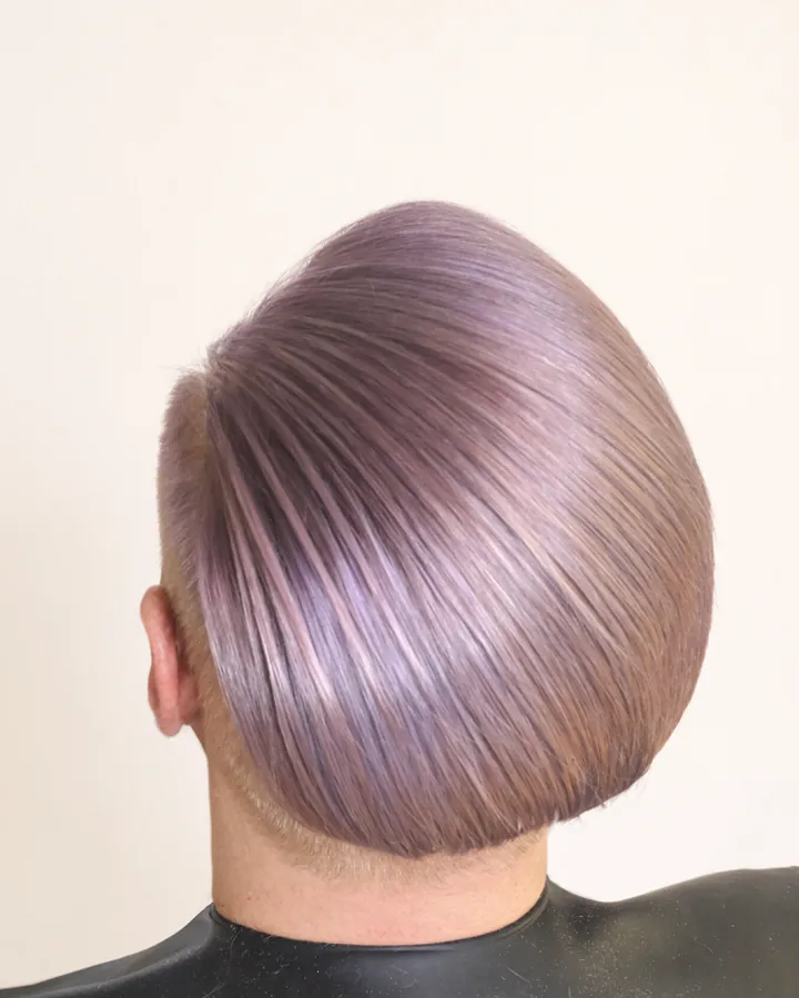 Bob haircut at SB SPACE, Los Angeles