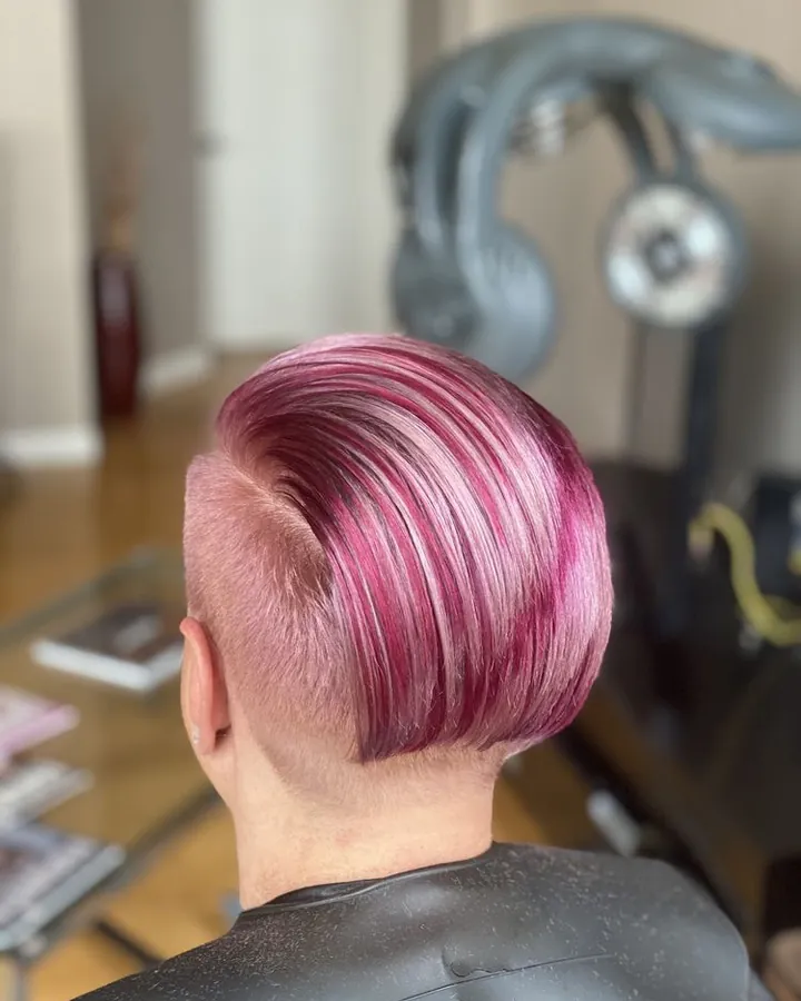 Pastel pink color at SB SPACE, Los Angeles