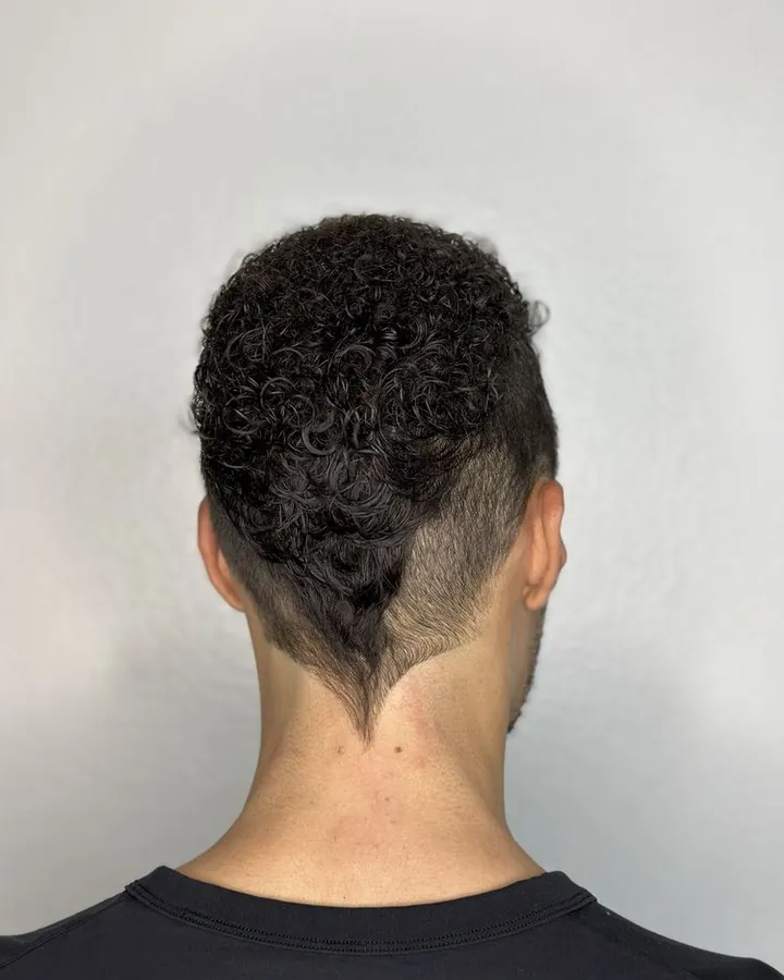 Men's short cut at SB SPACE, Los Angeles